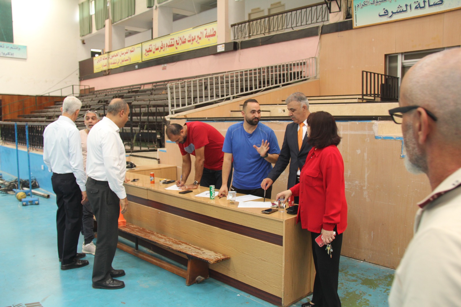 اليرموك تعقد اختبارات التفوق الرياضي للطلبة المتقدمين 